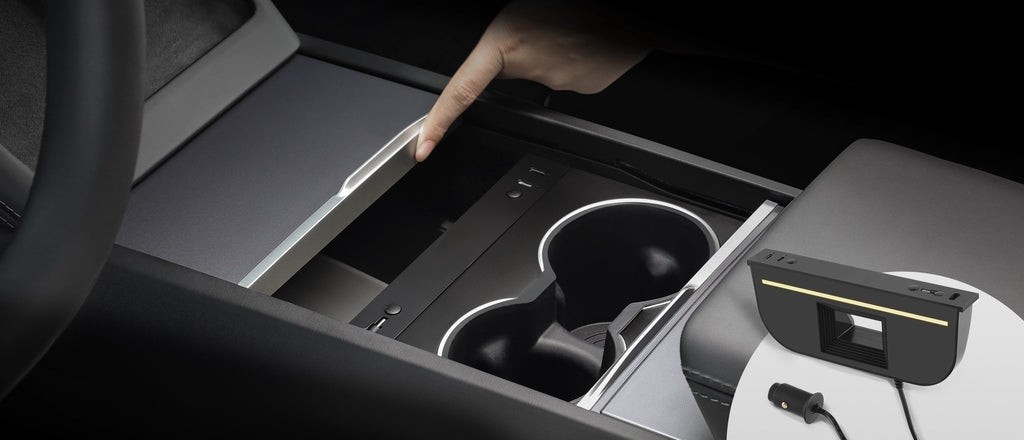 model 3 highland center console usb hub