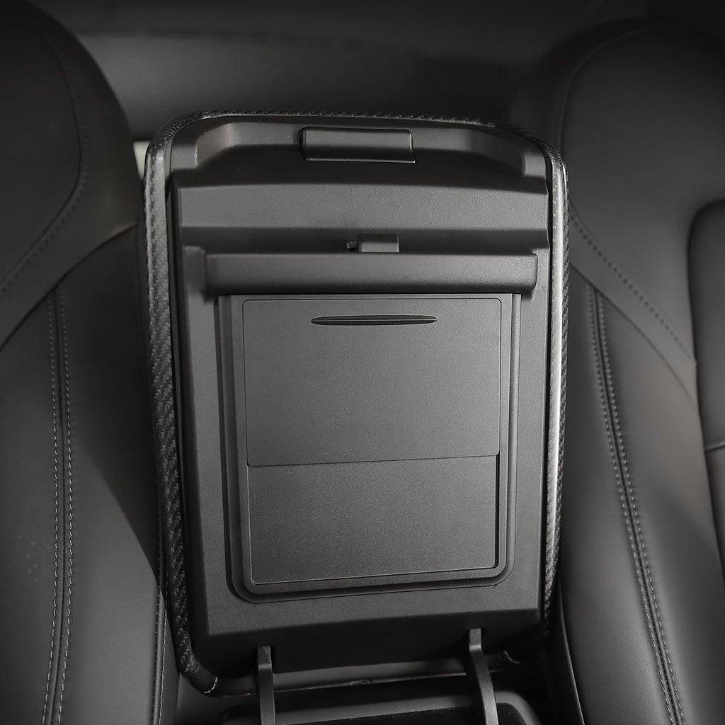 tesla model 3 y center console storage box