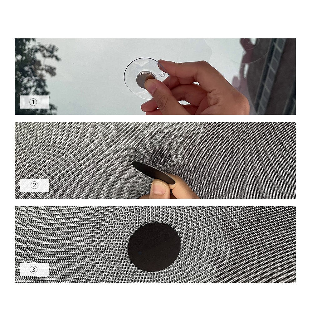 Model y sunshade suction set