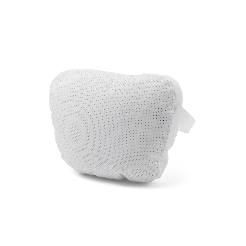 Tesla Dupont Sorna Leather  Headrest Neck Pillow (White)
