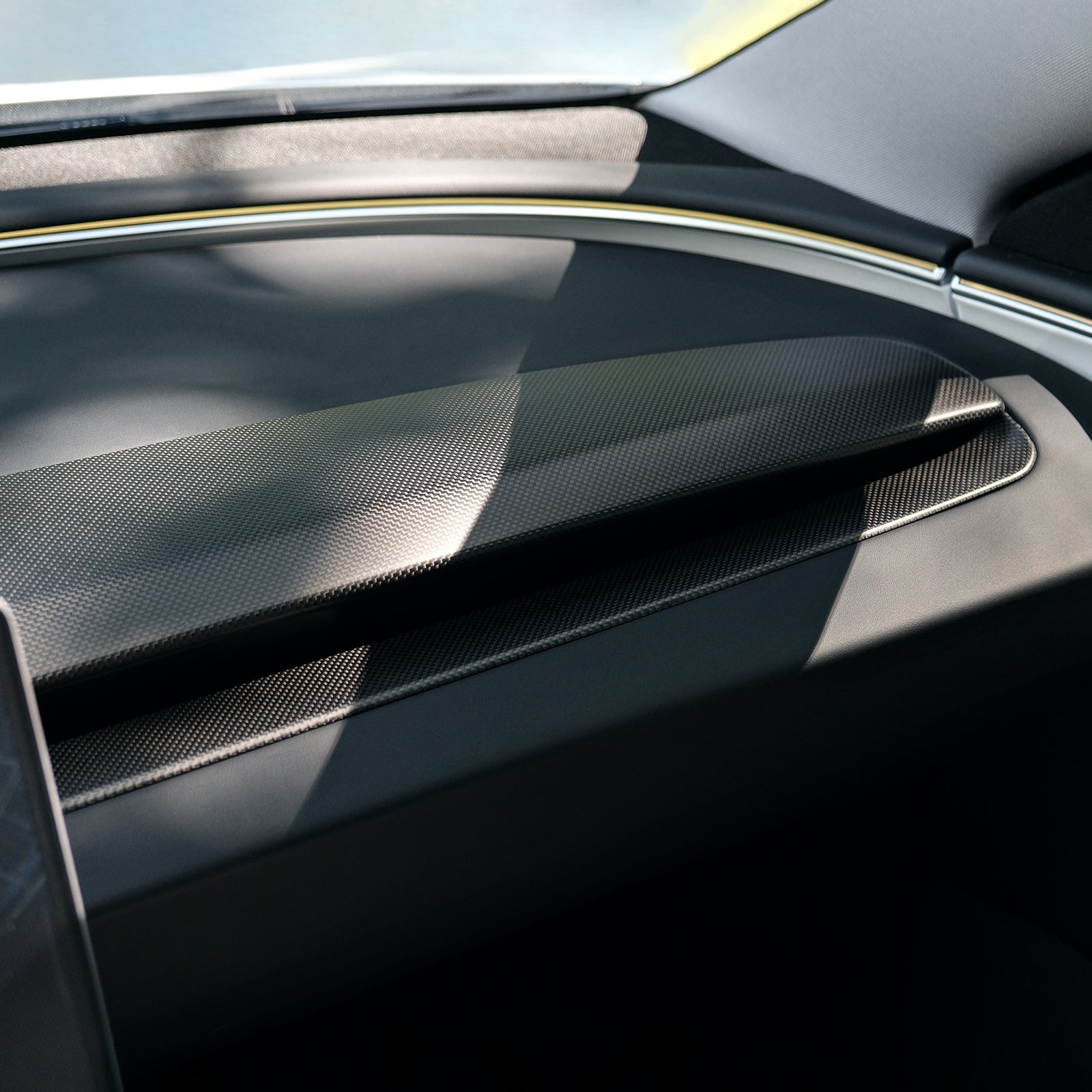 Tesla Model 3 Highland Carbon Fiber Dashboard
