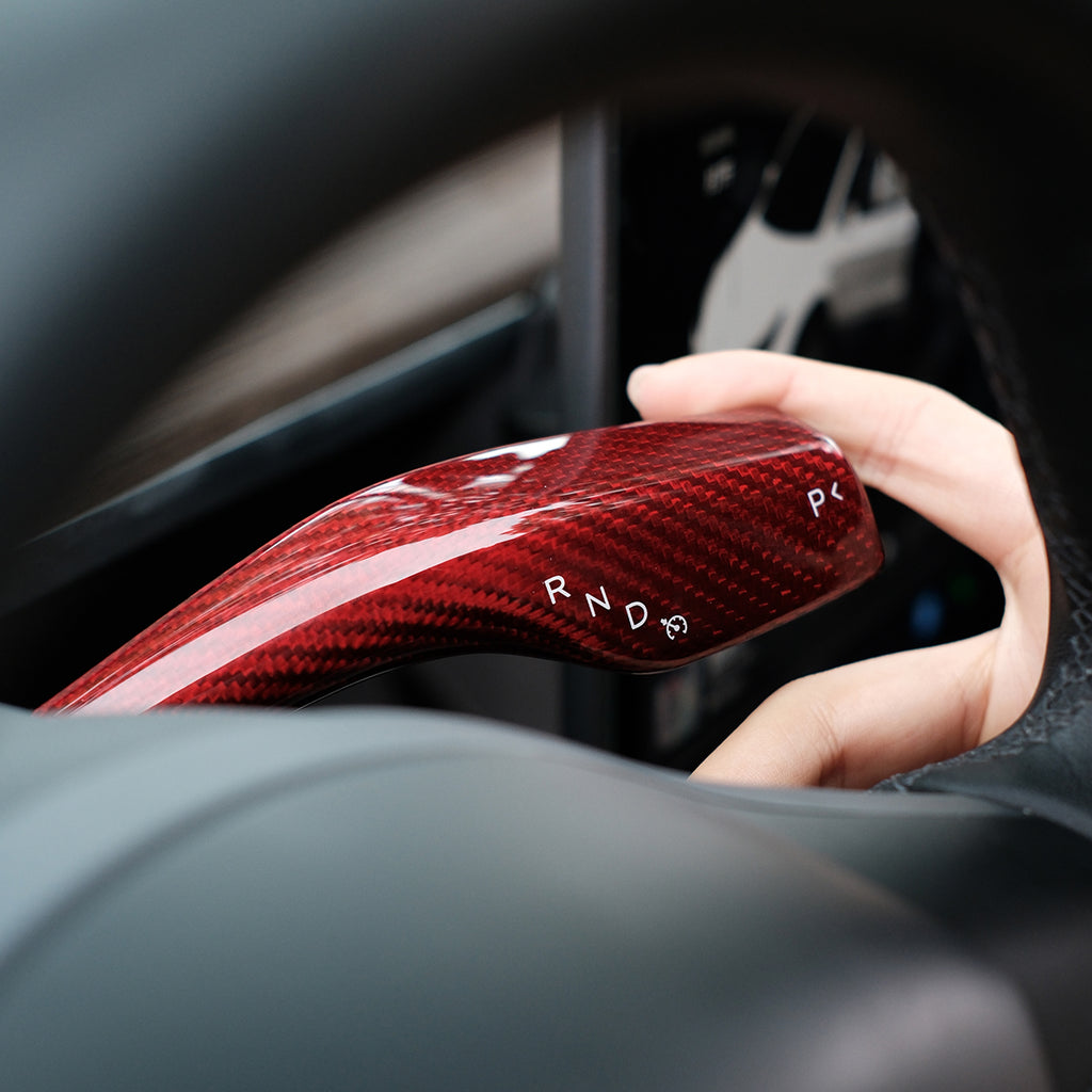 tesla model y carbon fiber cover