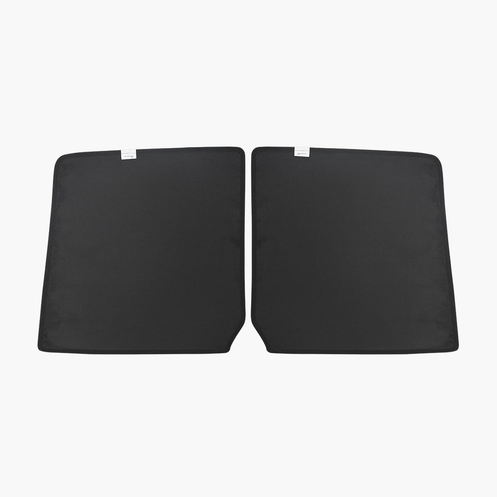 Ice Velvet Static Glassroof Sunshade for Model X (White Background)