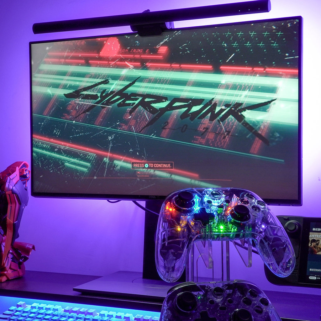 Multi-Device Wireless Game Controller (Special programmed for Tesla Model 3/Y/S/X), Switch/STEAM Deck/PC/Tesla