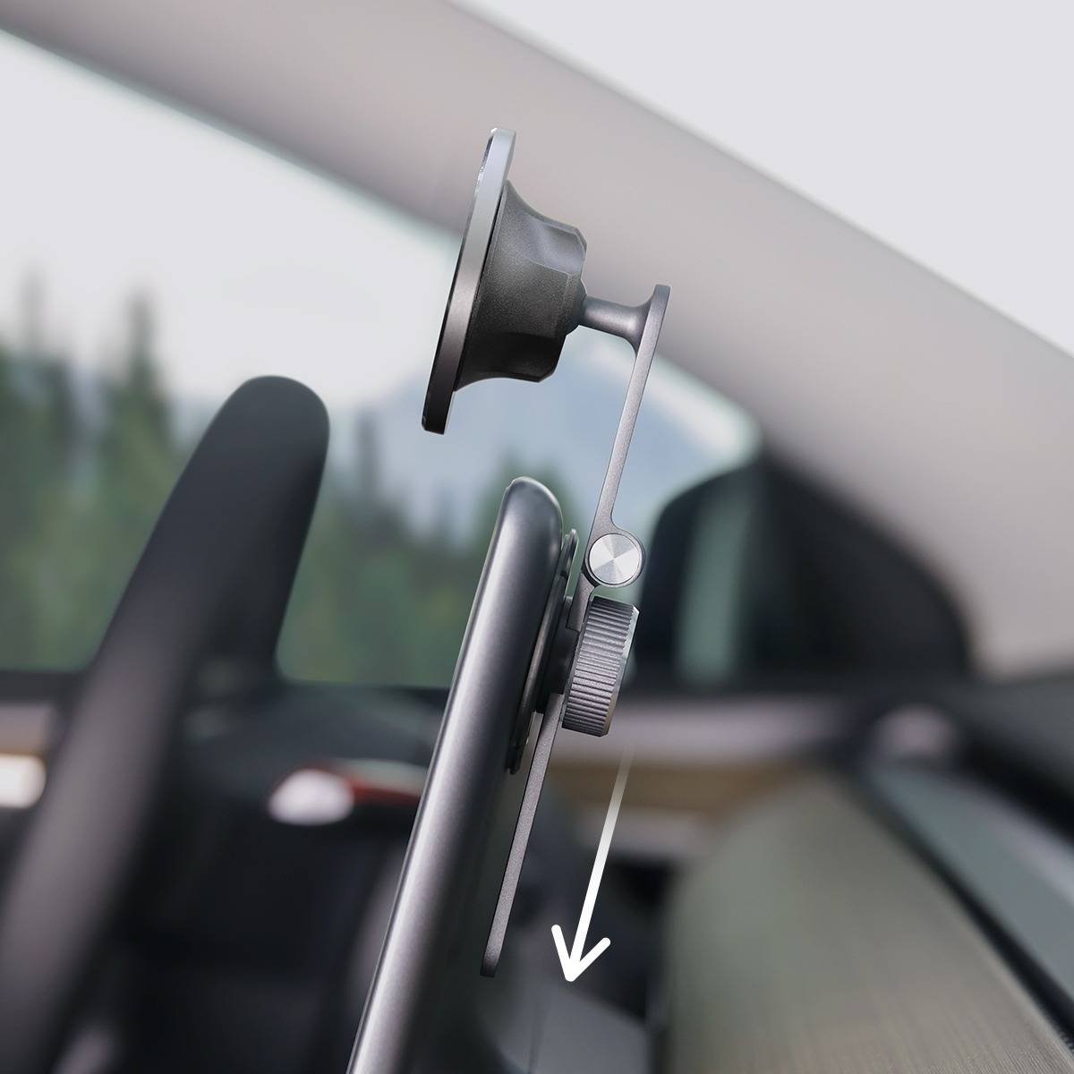Tesla Model Y Magnetic (Qi & MagSafe) Cellphone Holder