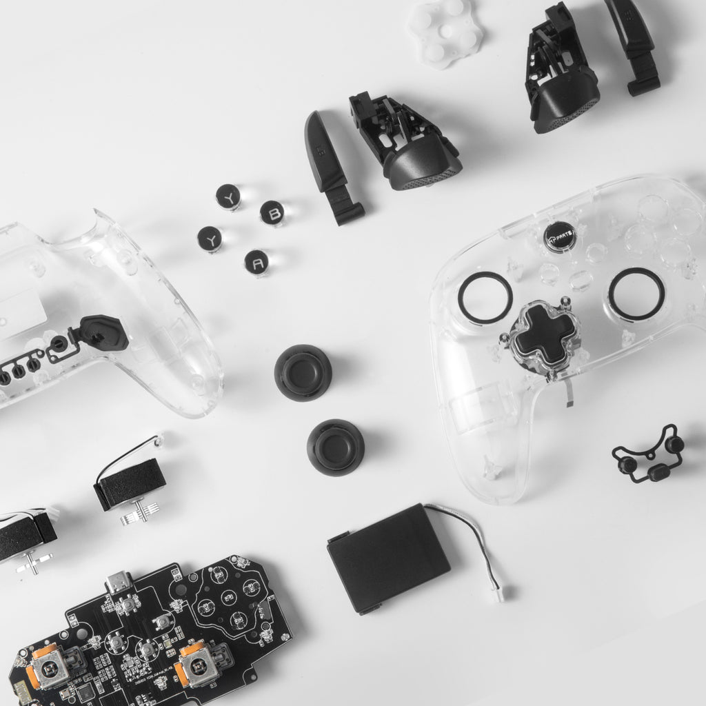 Multi-Device Wireless Game Controller (Special programmed for Tesla Model 3/Y/S/X), Switch/STEAM Deck/PC/Tesla