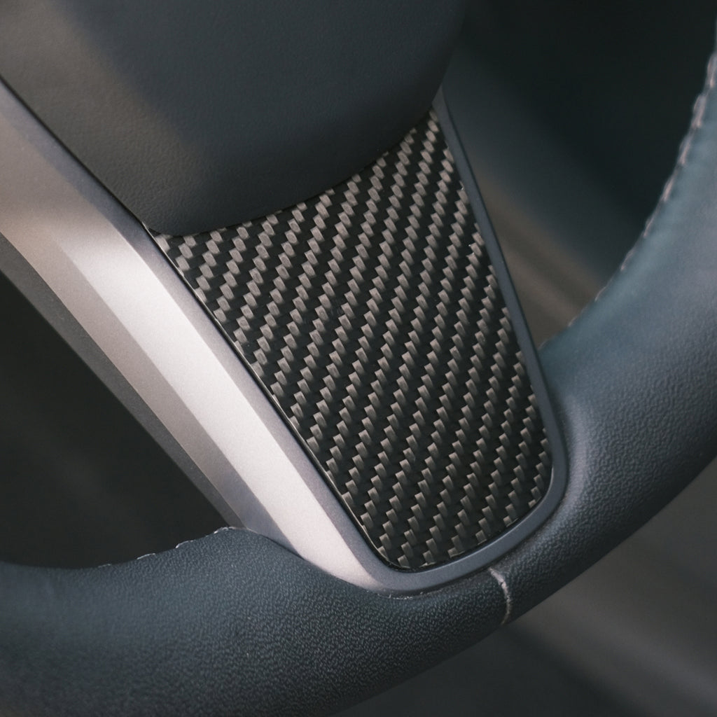 Model Y Real Carbon Fiber Steering Wheel Cover