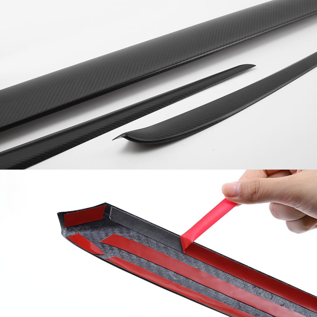 Dash Carbon Fiber Cover & Door Trim for Tesla Model 3 Y