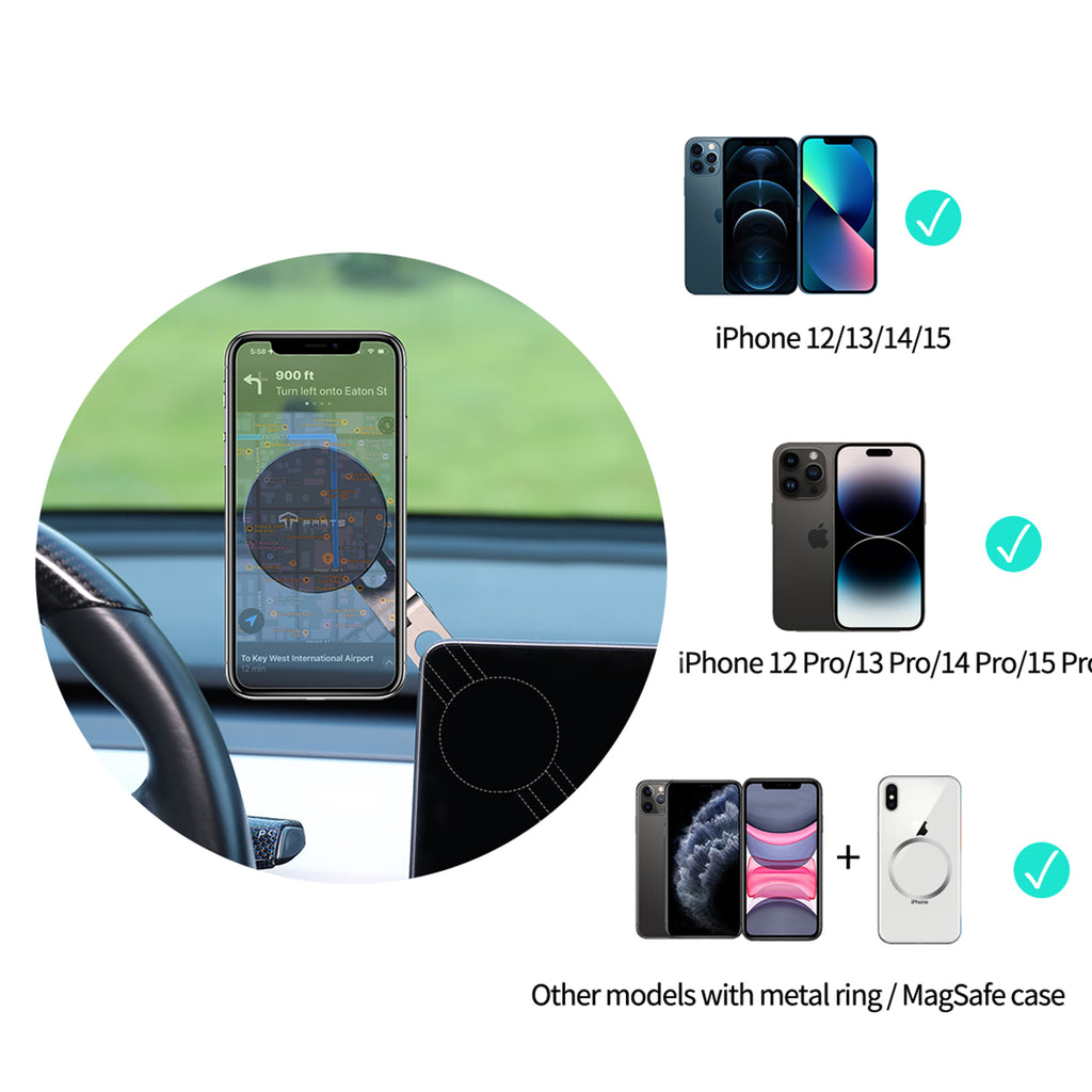 Tesla Foldable Wireless Charging Cellphone Holder
