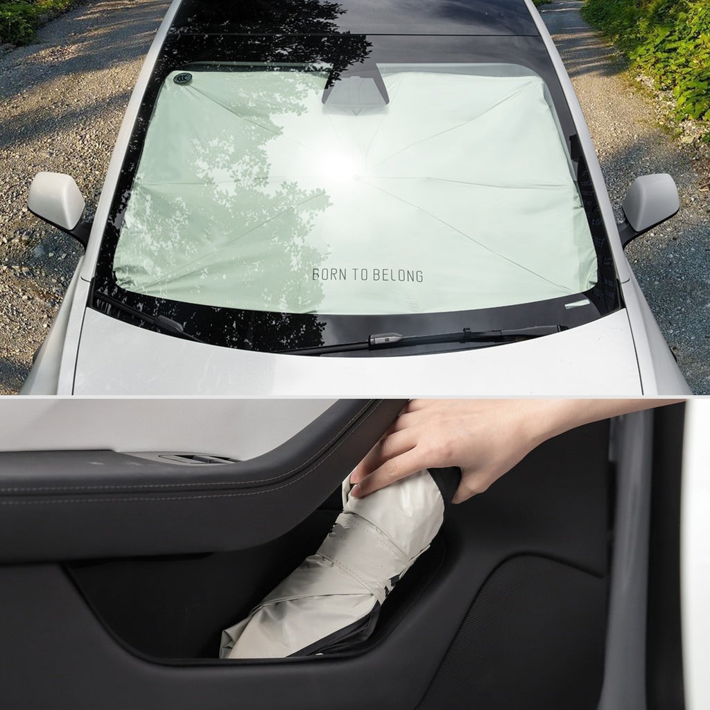 Windshield Sunshade Umbrella Easy To Storage