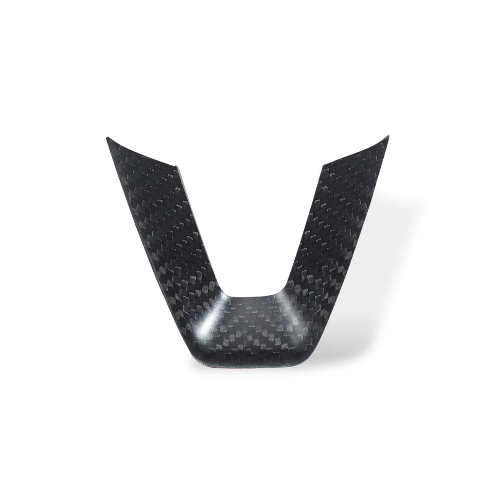 Tesla Real Carbon Fiber Steering Wheel Cover for Model 3 Highland