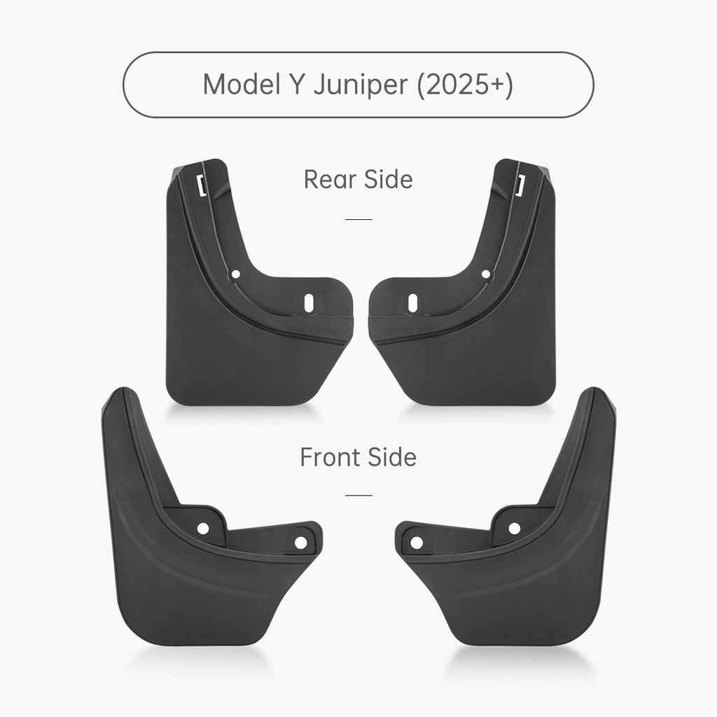 Model Y Juniper 2025+ Mud Flaps set of 4 Rear & Front
