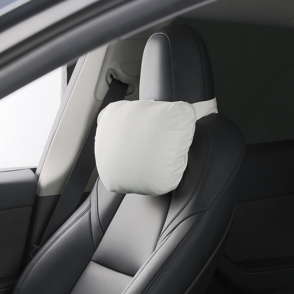 Tesla White Headrest Dupont Pillow Model 3 Y S X