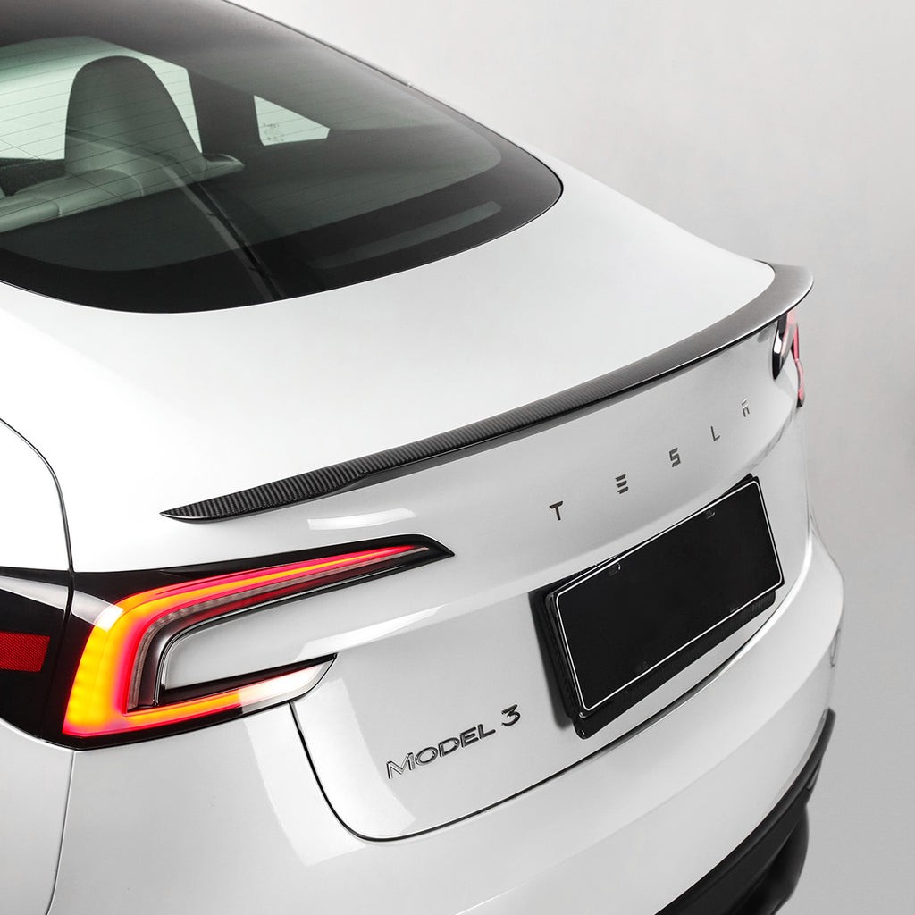 Model 3 Highland 2024-2025 Performance Carbon Fiber Spoiler Matte