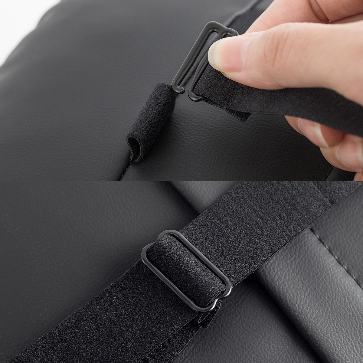 Leather Headrest Neck Pillow For Tesla