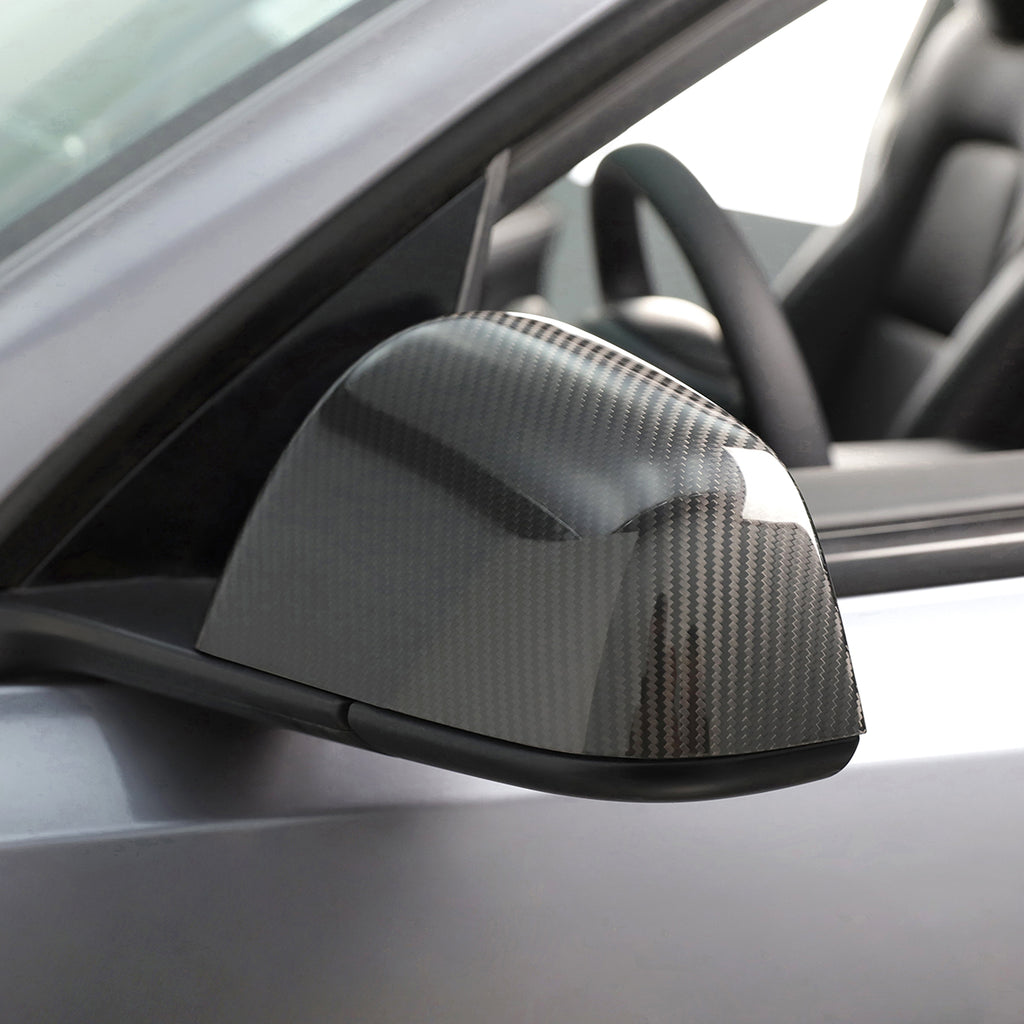 Tesla Model 3 Y Carbon Fiber Site View Mirror Cover