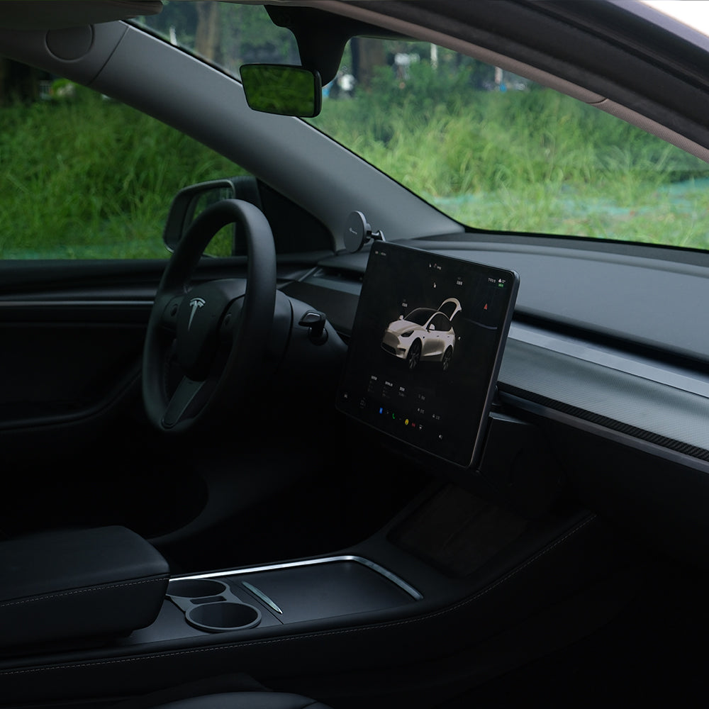 Tesla Model 3 Y Carbon fiber Dashboard Cover Fit