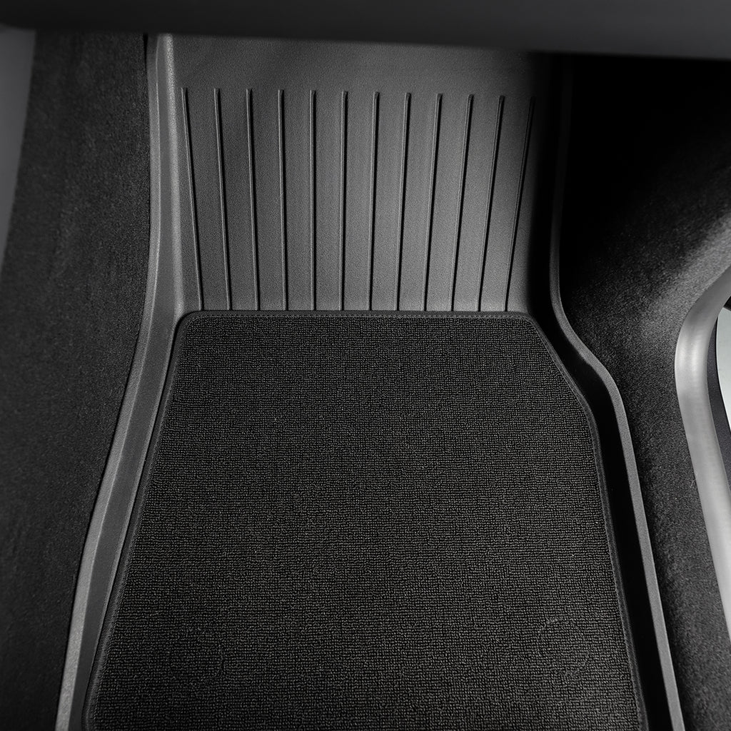 Passenger Side Dual-Layer Eco-Friendly All-Weather Interior Liners for Model Y Juniper 2025+ 