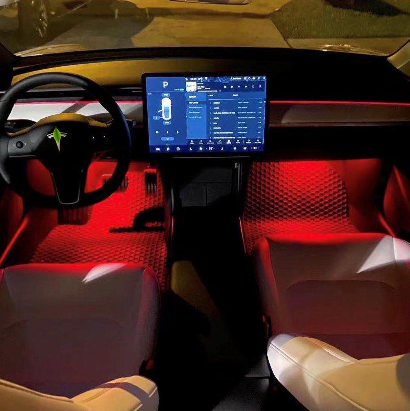 tesla Cabin Ambient LED (RED)
