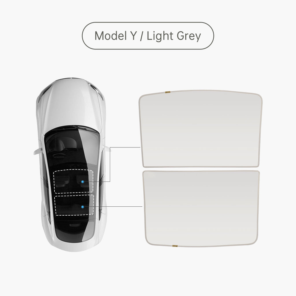 Tesla Model 3 Y Glass Roof Sunshade