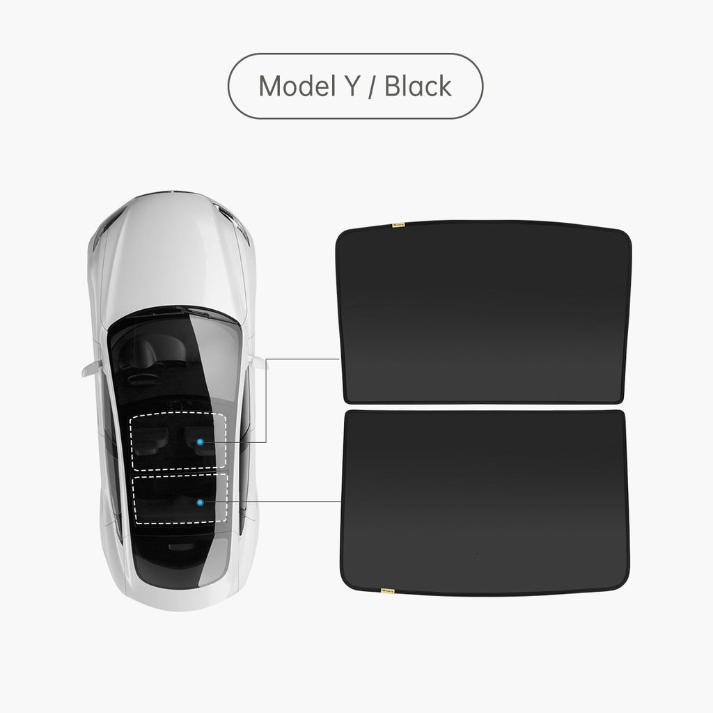 Tesla Model 3 Y Glass Roof Sunshade