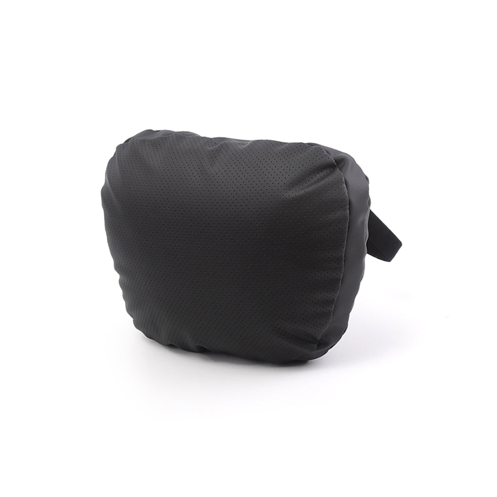 Tesla Dupont Sorna Leather  Headrest Neck Pillow (Black)